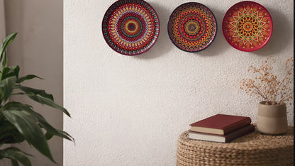 Decorative Mandala Wall Plates